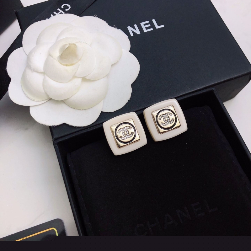 Ch*el earrings